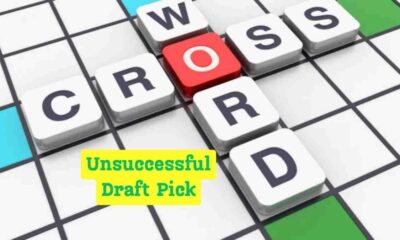 Unsuccessful Draft Picks in Sports Lingo Crossword Clue